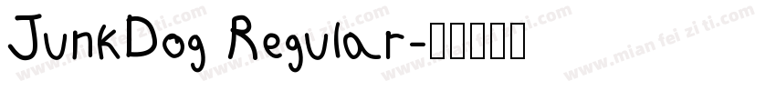 JunkDog Regular字体转换